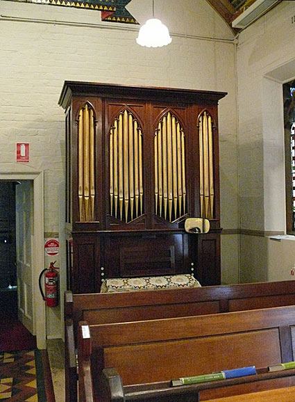 Christ Church Anglican Church, Bong Bong, NSW - organ