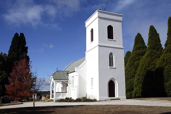 Christ Church Anglican Church, Bong Bong, NSW – exterior from west