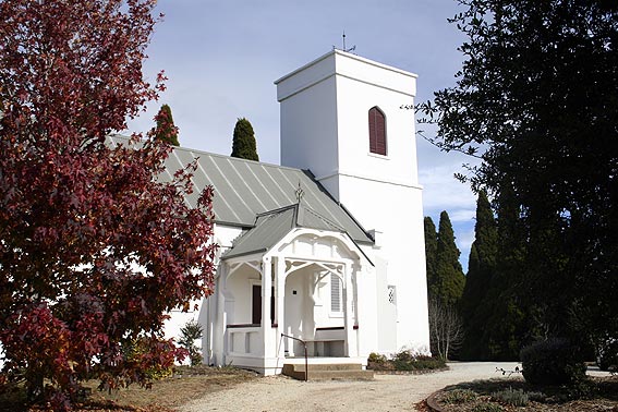 Christ Church Anglican Church, Bong Bong, NSW – exterior from the north