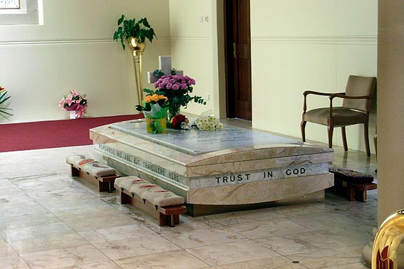 Sister Mary McKillop's grave