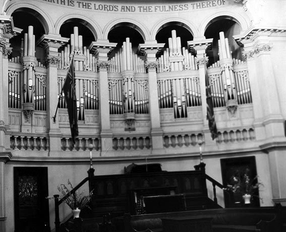 Randwick Presbyterian Church Organ in 1969