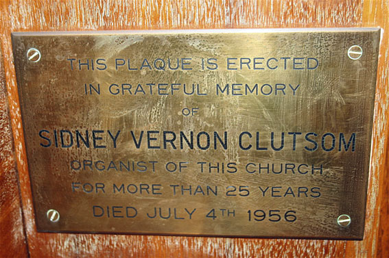 Randwick Presbyterian Church Organ