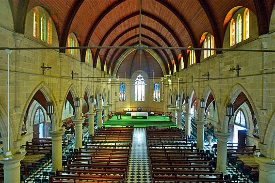 The completed East end of St Joseph's Cathedral, Rockhampton