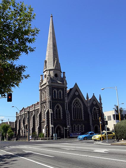 St Kilda Presbyterian Church – exterior