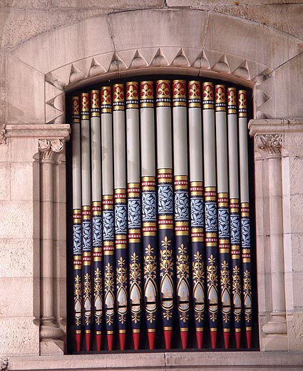 St John's Anglican Church Organ Detail 3