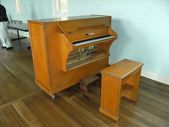 Organ in Parish Hall