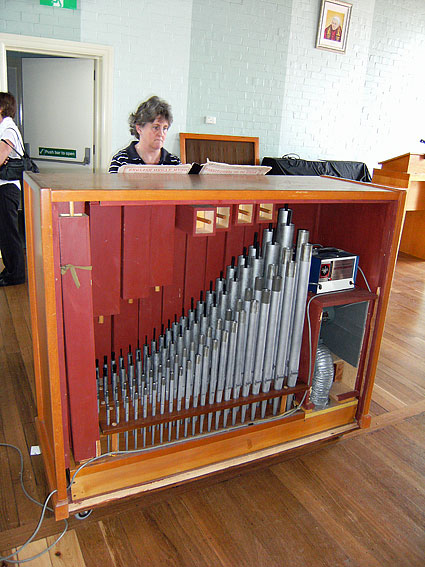 Organ in Parish Hall